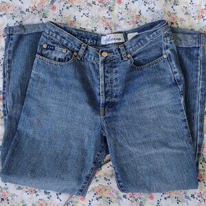 Express Bleus Mom Jeans